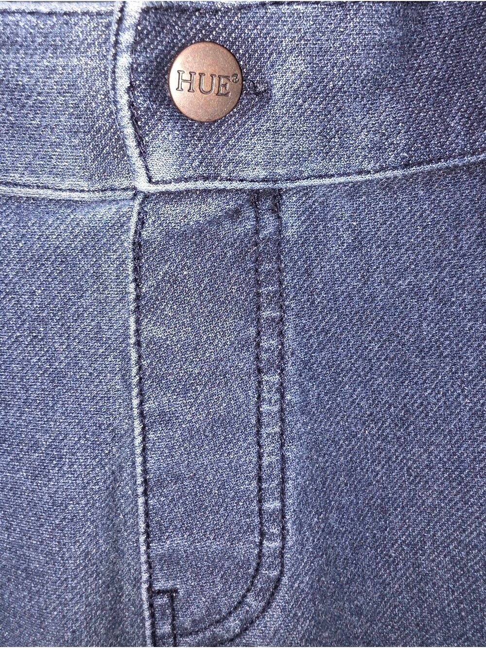 HUE Blue Pull On Jeggings #CAP6 - Picture 13 of 14